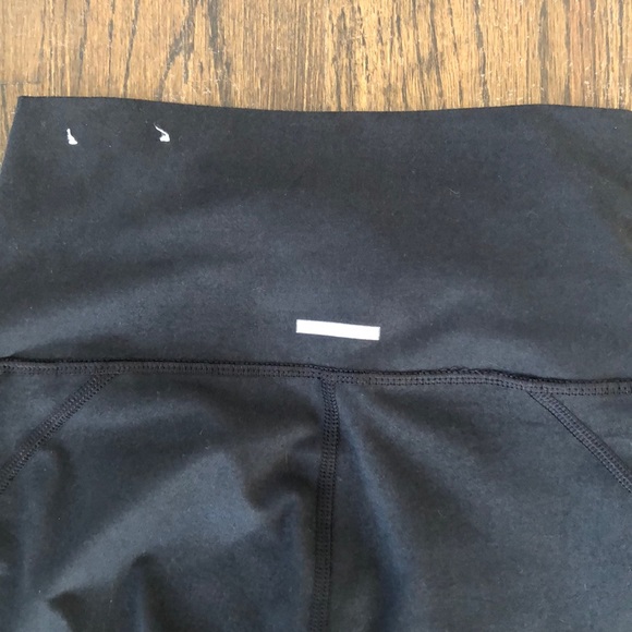 NWOT Aerie Black Mesh High Waist Leggings XS - Picture 6 of 7